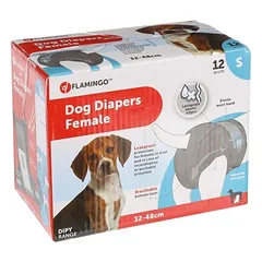 Flamingo sauskelnės šunims Dipy, Dideliems 26–45 kg — 3 nuotrauka