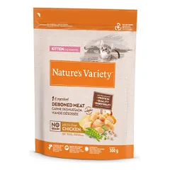 Nature's Variety Selected Chicken begrūdis, sausas maistas kačiukams, 0,3 kg