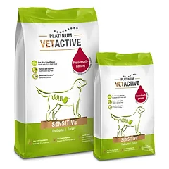 Platinum VetActive Sensitive pašaras šunims jautriam virškinimo traktui 1.5 kg