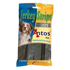 ANTOS Jerkey Strips Tripe Plokštelės Su Žarnokais nuotrauka