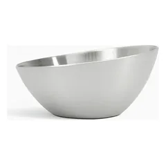 Agx Steel gyvūnų augintinių dubenėlis, metalinis, 165 ml, Ø11 cm