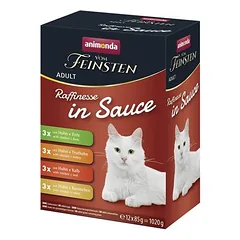 Animonda Cat vom Feinsten Raffinesse in Sauce Adult Mixpack