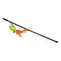 CAMON katėms lazdelė su paukštelius ir varpeliu 48cm — 2 nuotrauka