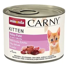 ANIMONDA Carny Kitten Baby Paté 200 g paštetas kačiukams