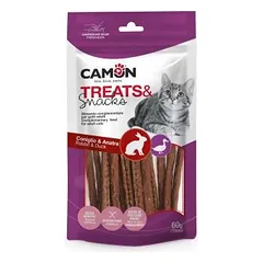 Camon Vištienos, Triušienos Gabaliukai suaugusiems katėms, 60 g