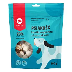 MACED kaulai su kalciu ir vištiena 500 g