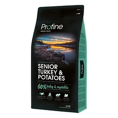Profine Senior Turkey & Potatoes su (kalakutiena ir bulvėmis) sausas pašaras šunims, 12 kg — 2 nuotrauka
