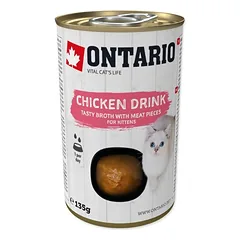 Ontario gėrimas jauniems kačiukams su vištiena, 135 g