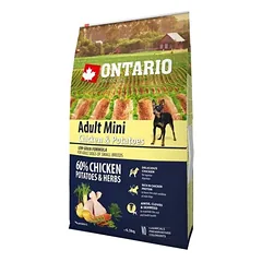Ontario Adult Mini Chicken & Potatoes 6,5kg (Galioja iki 2026.09.06)