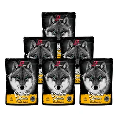 ALPHA SPIRIT WET putėsiai šunims su vištiena 300g 6vnt (12)