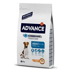 Advance Mini Adult šunų maistas mažų veislių šunims