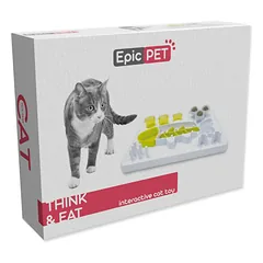 Epic Pet Think & Eat interaktyvus žaislas katėms 30cm — 3 nuotrauka