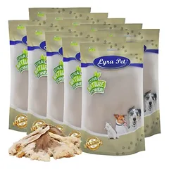 Lyra Pet® triušių ausys su kailiu — 2 nuotrauka