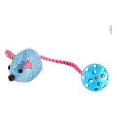 VADIGRAN Mouse ball žaislas katėms su katžole 21cm 2vnt