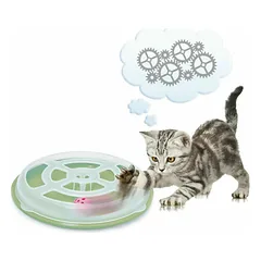 Cat toy with ball VERTIGO d=29cm h=5cm, different colors