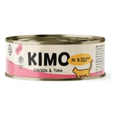 Kimo konservai su vištiena ir tunu katėms - Pet24
