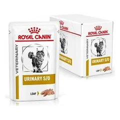 Royal Canin Veterinary Urinary S/O drėgnas maistas katėms, turinčioms apatinių šlapimo takų ligų, 85 g