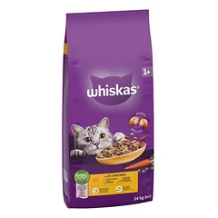Whiskas 1+ su vištiena, sausas maistas katėms, > 10 kg — 3 nuotrauka