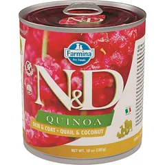 FARMINA N&D Dog quinoa quail&coconut 285 gr