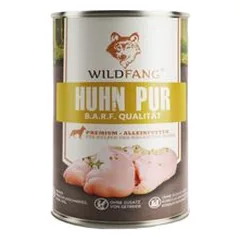 Wildfang drėgnas maistas, gryna vištiena – BARF kokybė, 1 x 400g — 2 nuotrauka