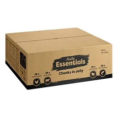 Smilla Essentials drėgnas maistas katėms, kąsneliai drebučiuose, maišeliai — 4 nuotrauka