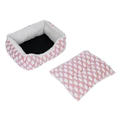 zooplus Basics minkštas guolis Fluffy, mėlyna — 5 nuotrauka