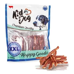 KIDDOG Strips jautienos natūralios juostelės 500g (20)
