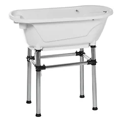 Blovi Dog Small Bath - patogi vonelė mažų ir vidutinių augintinių maudymui, Biały / Mini — 3 nuotrauka