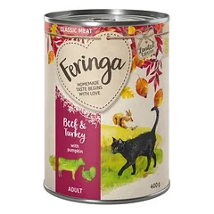Limited Edition: Feringa Classic Meat Rind & Truthahn mit Kürbis