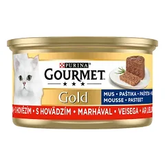 Purina Gourmet Gold putėsiai su jautiena 85g nuotrauka