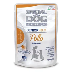 Special Dog Excellence Senior With Chicken kompleksinis drėgnas maistas vyresnio amžiaus šunims, 100 g photo