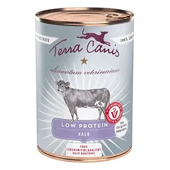 Terra Canis Alimentum Veterinarium Low Protein, drėgnas maistas šunims 6 x 400 g — 2 nuotrauka