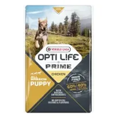 OPTI LIFE Prime All breeds Puppy Chicken su vištiena