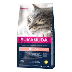 EUKANUBA Cat Senior All Breeds Top Condition Chicken & Liver 2 kg