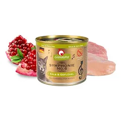 GranataPet Symphonie drėgnas maistas katėms 6 x 200 g — 5 nuotrauka