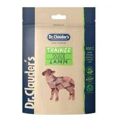 Dr. Clauders Trainee Snack Lamm skanėstas šunims ir katėms gabaliukais su ėriena, 80 g