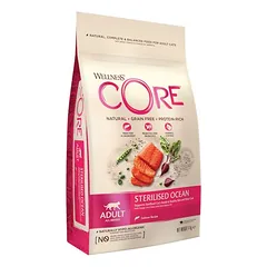 Wellness Core Cat Sterilized Ocean, sausas maistas katėms — 2 nuotrauka