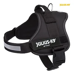 K9®Powerharness, M/0: 58–76 cm/40 mm, black parduotuvėje petshop.lt