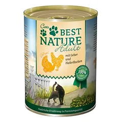 Best Nature Cat Adult drėgnas maistas katėms, ekonominė pakuotė 12 x 400 g — 2 nuotrauka