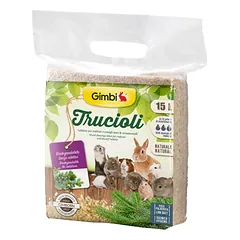 GIMBI WOOD LITTER Pjuvenos 15L