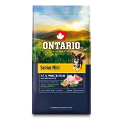 Ontario Senior Mini Fish & Brown Rice 2,25 kg