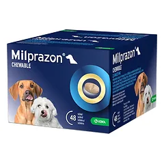 Milprazon Chewable tabletės nuo kirminų mažiems šunims ir šuniukams nuo 0.5 kg 1 tabl nuotrauka