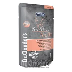 Dr. Clauder's Cat Best Selection Adult No 4 drėgnas maistas katėms 16 x 85 g
