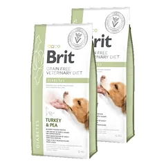 Brit gf veterinary diets dog Diabetes 2x2kg