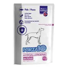 Forza 10 Hypoallergenic ActiWet Fish drėgnas maistas šunims, netoleruojantiems arba alergiškiems maistui, 100 g