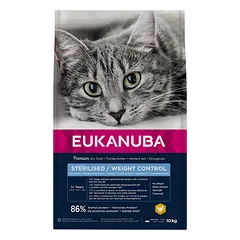 EUKANUBA Cat Veterinary Diets Dryweight Diabetic Control Adult All Breeds 10 kg