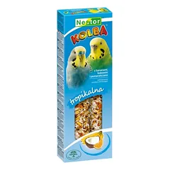 Skanėstai banguotosioms papūgoms su kokosais 2 vnt.