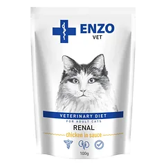 ENZO VET „Renal“ su vištiena padaže katėms, 100 g