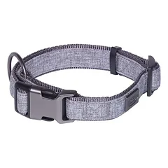 Nobby antkaklis Linen Deluxe, pilkas
