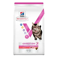 Hill's Vet Essentials Cat Multi-Benefit + Digestion Adult 1+ su lašiša, veterinarinis maistas katėms 1,5 kg — 3 nuotrauka